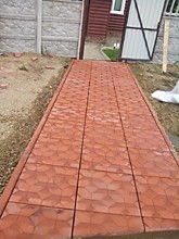 Тропинка из плитки