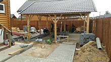 Укладка брусчатки